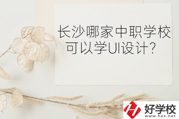 長沙哪家中職學(xué)?？梢詫W(xué)UI設(shè)計(jì)？