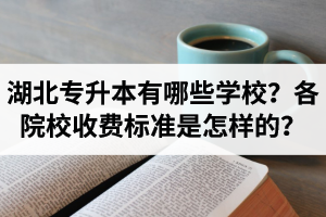 湖北專(zhuān)升本有哪些學(xué)校？各院校收費(fèi)標(biāo)準(zhǔn)是怎樣的？