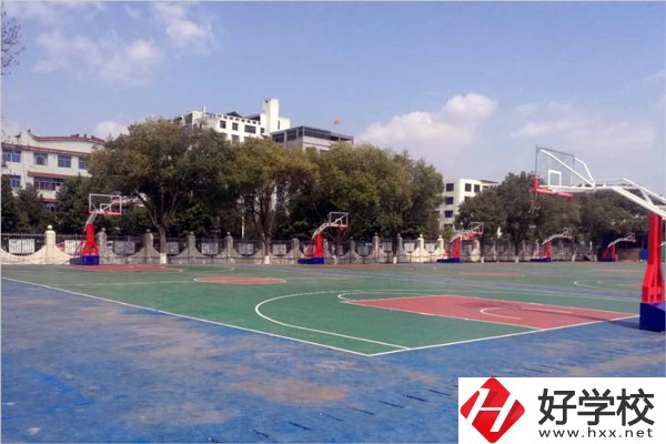 東安縣職業(yè)中專學?；@球場