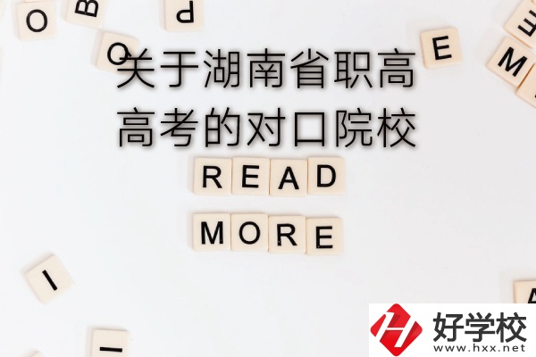 湖南省職高高考的對口院校有哪些？