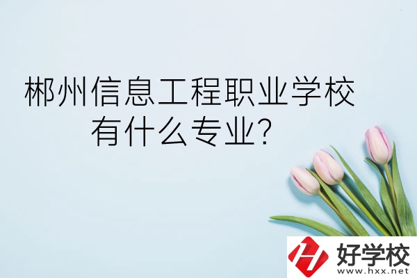 郴州信息工程職業(yè)學(xué)校有什么專業(yè)？